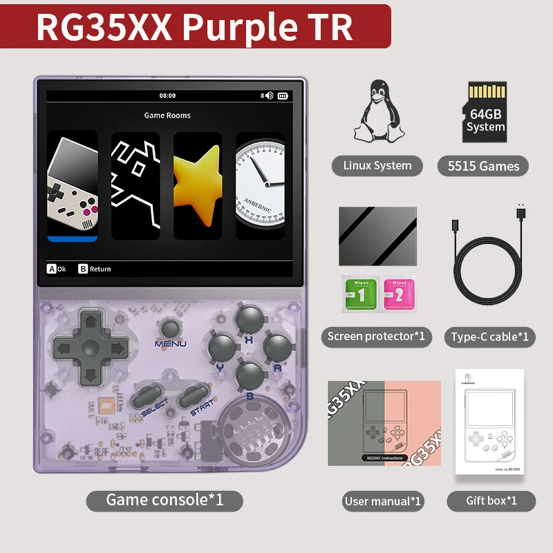 ANBERNIC Retro Handheld Game Console 3.5″
