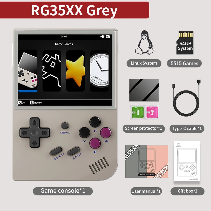 ANBERNIC Retro Handheld Game Console 3.5″