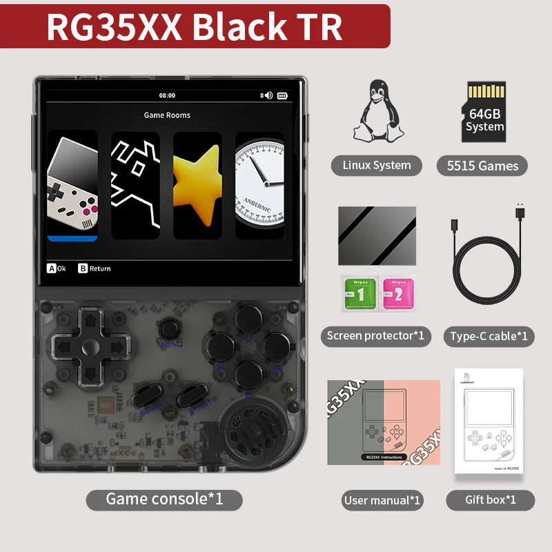 ANBERNIC Retro Handheld Game Console 3.5″