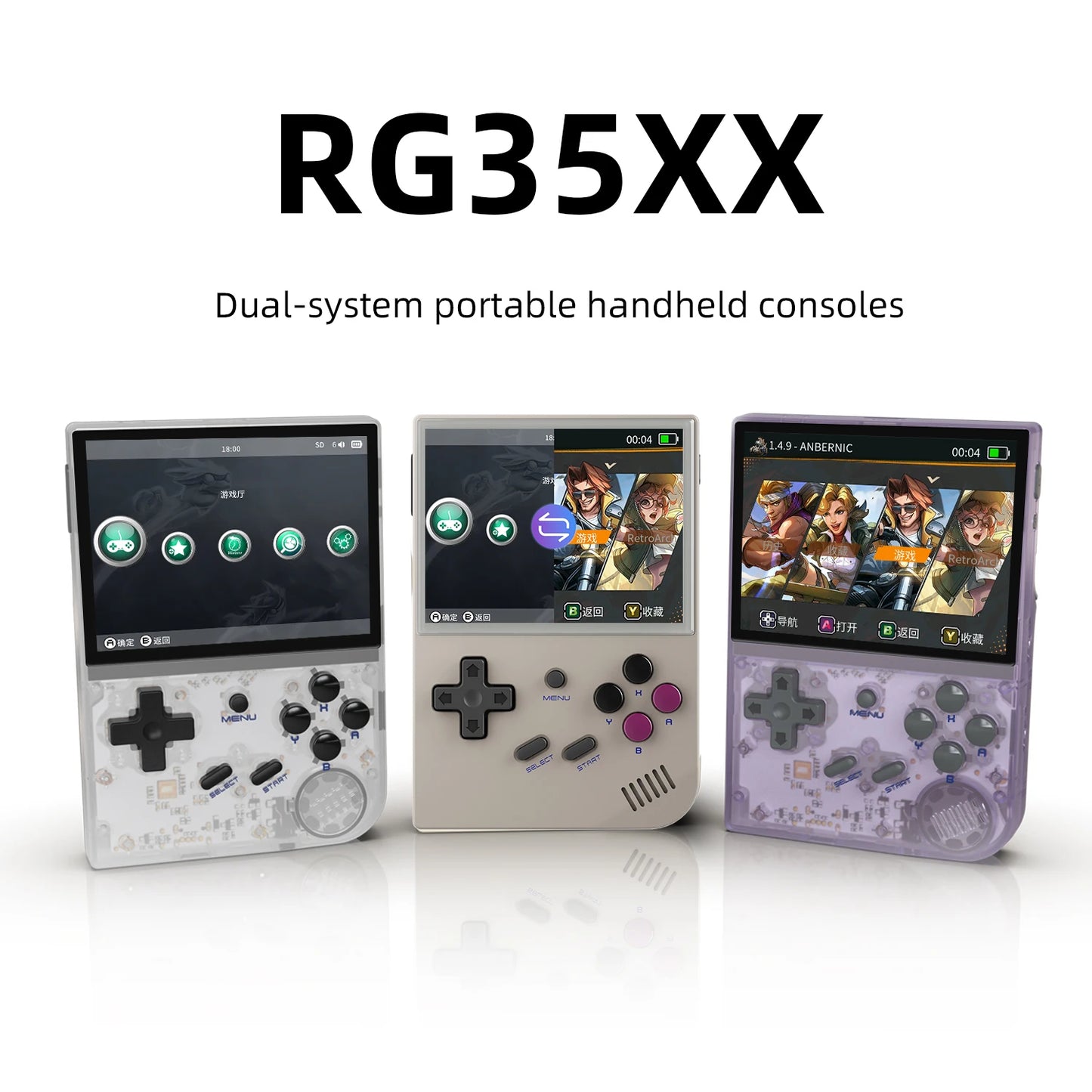 ANBERNIC Retro Handheld Game Console 3.5″