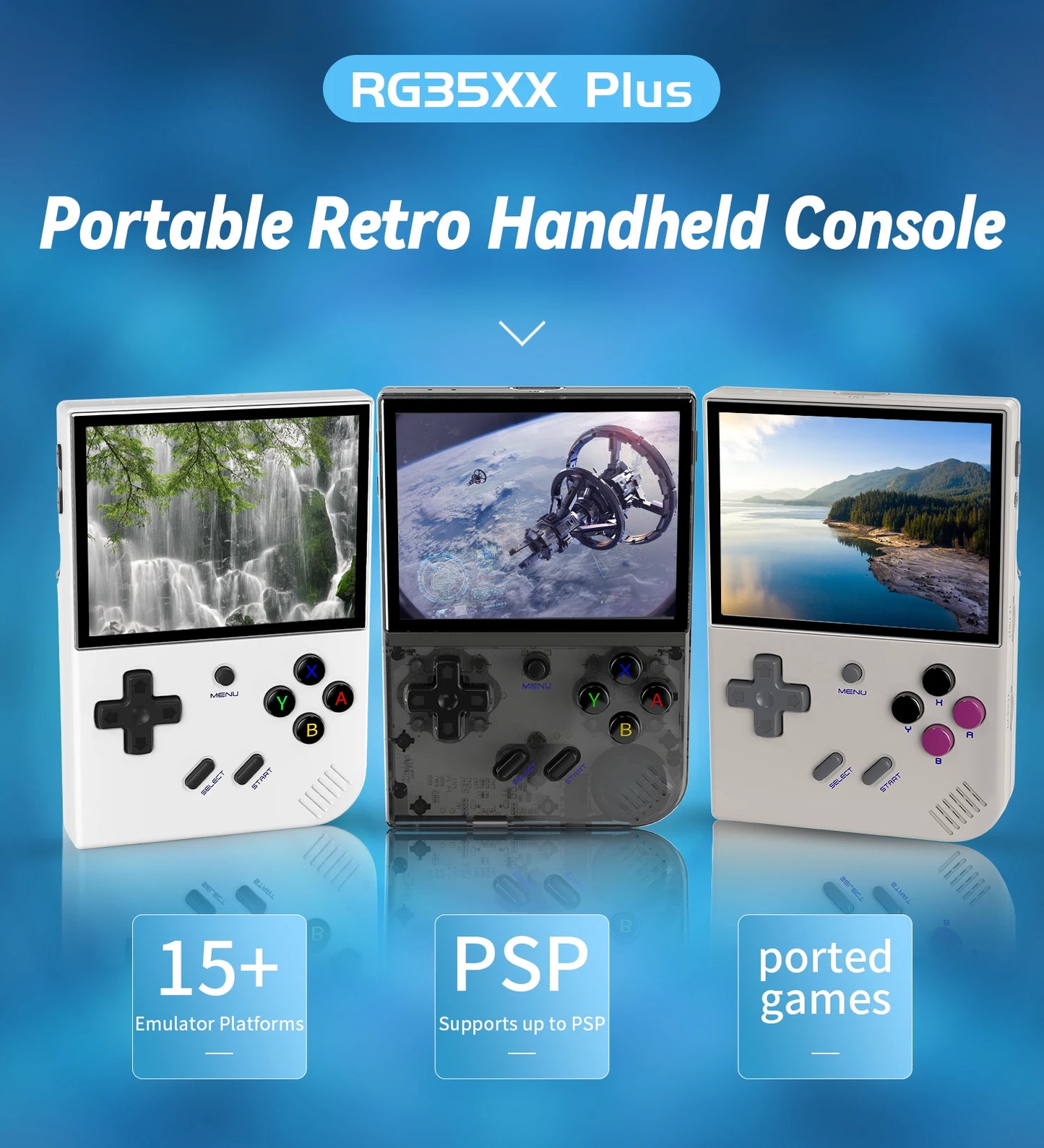 ANBERNIC Retro Handheld Game Console 3.5″